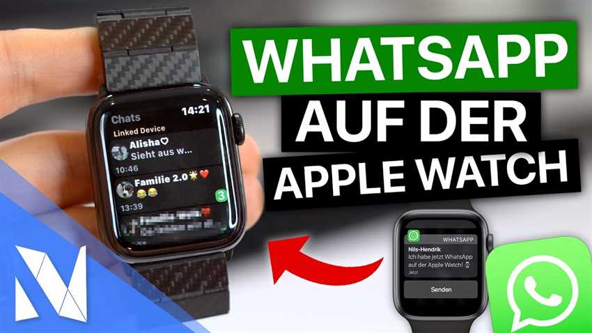 Aktivieren Sie Benachrichtigungen für WhatsApp auf Ihrer Apple Watch