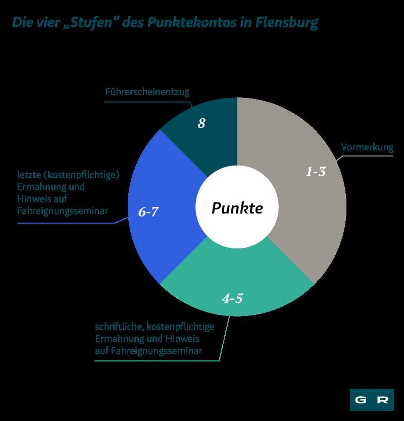  Überprüfung der Punktzahl in Flensburg 