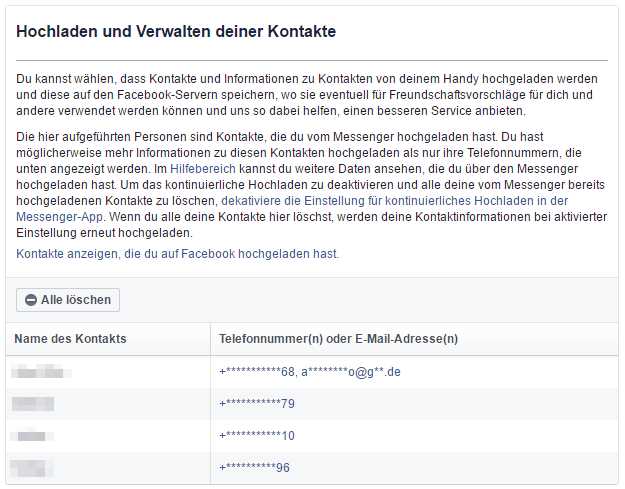 2. Veraltete oder unangemessene Inhalte entfernen