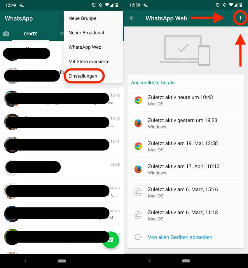 Methoden zur Überwachung von WhatsApp-Nachrichten auf einem anderen Handy