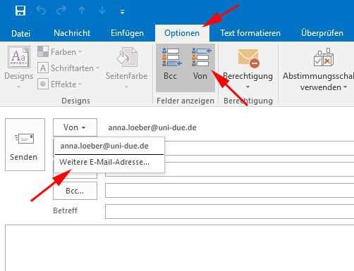 Schritt 4: Ändern Sie die E-Mail-Adresse