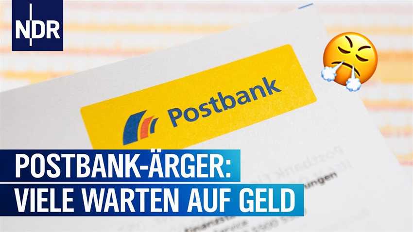 Prüfung der Kreditanfrage bei der Postbank